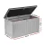 Gardeon 190L Lockable Outdoor Storage Box & Bench - Weather-Resistant Black Polypropylene, Easy Assembly, 136kg Capacity