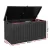 Gardeon 270L Black Outdoor Storage Box - Lockable, Weather-Resistant Garden Bench, Durable Polypropylene, Easy Assembly