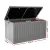 Gardeon Outdoor Storage Box 270L - Weather-Resistant, Lockable, Grey Bench & Tool Shed, Easy Assembly, 1-Year Warranty