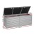 Gardeon 390L Outdoor Storage Box, Lockable, Weather-Resistant, Black, Bench for 2, Easy Assembly, 1-Year Warranty