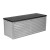 Gardeon 390L Outdoor Storage Box, Lockable, Weather-Resistant, Black, Bench for 2, Easy Assembly, 1-Year Warranty