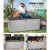 Gardeon 390L Outdoor Storage Box, Lockable, Weather-Resistant, Black, Bench for 2, Easy Assembly, 1-Year Warranty