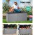 Gardeon 490L Lockable Outdoor Storage Box - Weather-Resistant PP, Bench Seat, Ideal for Tools & Toys, Black/Grey