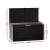 Gardeon 680L Lockable Outdoor Storage Box - Weather-Resistant Garden Bench, Durable Polypropylene, Black