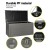 Gardeon 680L Lockable Outdoor Storage Box & Garden Bench, Weather-Resistant, Black, Seats 2 Adults, Easy Assembly