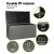 Gardeon 680L Lockable Outdoor Storage Box & Garden Bench, Weather-Resistant, Black, Seats 2 Adults, Easy Assembly