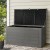 Gardeon 680L Lockable Outdoor Storage Box & Garden Bench, Weather-Resistant, Black, Seats 2 Adults, Easy Assembly