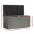 Gardeon 830L Outdoor Storage Box & Bench - Lockable, Weather-Resistant PP Material, 160cm, Black, Easy Assembly