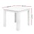 Gardeon Wooden Coffee Side Table - Eco-Friendly Hemlock, 44.6x44.6x40.5cm, Indoor/Outdoor Use, Smooth Edges, White