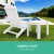 Gardeon Wooden Coffee Side Table - Eco-Friendly Hemlock, 44.6x44.6x40.5cm, Indoor/Outdoor Use, Smooth Edges, White