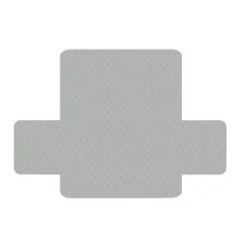 Artiss 3-Seater Quilted Grey Sofa Cover - Anti-Scratch Microfibre, Hollow Fibre Filling, Machine Washable, Anti-Slip