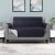 Artiss 3 Seater Sofa Cover Couch Protector, 100% Water Resistant, Dark Grey, Microfibre, Quilted, Anti-Slip, Washable