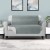 Artiss 3 Seater Sofa Cover, Grey - 100% Water Resistant, Diamond-Quilted, Microfibre, Anti-Slip, Machine Washable