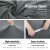Artiss 3 Seater Sofa Cover Grey Stretch Knitted Fabric, Machine Washable, All-Round Protection, Anti-Slip Strips