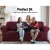 Artiss 3 Seater Sofa Cover Burgundy, Stretch Knitted Fabric, Machine Washable, Anti-Slip, All-Round Protection
