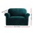 Artiss Agate Green Velvet Sofa Cover for 1 Seater - Stretchable, Anti-Slip, Machine Washable, All-Round Protection