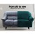 Transform Your Sofa with Artiss 2-Seater Velvet Sofa Cover, Agate Green - Stretchable, Anti-Slip, Machine Washable