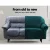 Transform Your Sofa with Artiss 2-Seater Velvet Sofa Cover, Agate Green - Stretchable, Anti-Slip, Machine Washable
