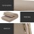 Artiss Floor Chair Sofa 1 Seater Beige Linen, 5-Position Recliner, Foldable, Portable, 122cm, Heavy-Duty Steel Frame