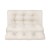 Artiss White PU Leather 2-Seater Floor Lounge Sofa Bed, 5 Reclining Positions, Foldable with Pillow, 203cm x 95cm