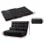 Artiss Lounge Sofa Bed, Charcoal Suede, 2-Seater, 167x95x13cm - Adjustable, Foldable, Easy Storage