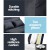 Artiss Charcoal 2-Seater Floor Lounge Sofa Bed with Adjustable Positions, Suede Fabric, Steel Frame, and Pillows