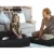 Giselle Bedding Foldable Double Foam Mattress - Black, 180x122cm, Breathable Air Mesh, Washable Cover, Sofa Bed Combo