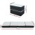 Giselle Bedding Bamboo Fabric Foldable Mattress - Convertible Foam Sofa Bed, 180x70x10cm, Breathable & Washable Cover