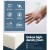 Giselle Bedding Bamboo Fabric Foldable Mattress - Convertible Foam Sofa Bed, 180x70x10cm, Breathable & Washable Cover
