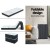 Giselle Bedding Bamboo Fabric Foldable Mattress - Convertible Foam Sofa Bed, 180x70x10cm, Breathable & Washable Cover