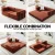 Artiss Convertible Folding Sofa Bed Orange - 2-Seater Corduroy, Steel Frame, 180x200cm, Supports 300kg, Non-Slip Design