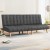 Artiss 2x Sofa Bed Couch Single Seater Recliner – Grey Fabric, Modular 2-Seater, Adjustable Back, Wooden Legs