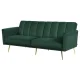 Artiss 3 Seater Velvet Sofa Bed Couch, Convertible Lounge, Adjustable Arm Recliner, Modern Green, 207cm, 300kg Artiss 3 Seater Velvet Sofa Bed Couch, Convertible Lounge, Adjustable Arm Recliner, Modern Green, 207cm, 300kg