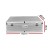 Embellir CD & DVD Storage Case, Aluminium, 1000 Disc Capacity, Silver, Durable & Lightweight with Lock & Key Security