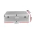 Embellir CD & DVD Storage Case, Aluminium, 1000 Disc Capacity, Silver, Durable & Lightweight with Lock & Key Security