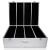 Embellir CD & DVD Storage Case, Aluminium, 1000 Disc Capacity, Silver, Durable & Lightweight with Lock & Key Security