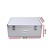 Embellir CD/DVD Storage Case, Aluminium, Holds 500 Discs, Silver, Includes 250 Inserts, Lockable with Keys