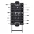 4-in-1 Foldable Soccer Table, Foosball, Pool, Table Tennis, Hockey Game Table, MDF, 122x61x81cm, Family Fun