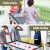 4-in-1 Foldable Soccer Table, Foosball, Pool, Table Tennis, Hockey Game Table, MDF, 122x61x81cm, Family Fun