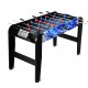 Unbranded 4FT Soccer Foosball Table - MDF Construction, Chrome Steel Rods, Anti-Slip Handles, Family Party Game Blue Unbranded 4FT Soccer Foosball Table - MDF Construction, Chrome Steel Rods, Anti-Slip Handles, Family Party Game Blue