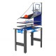 5-In-1 Game Table Pool Table Tennis Air Hockey Basketball Archery, MDF Board, 92x65x71cm, All Accessories Included