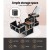 Embellir Makeup Case Beauty Organizer Bag, Aluminum ABS, Diamond Black, 27x19.5x27.5cm, Portable Travel Cosmetic Storage