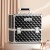Embellir Makeup Case Beauty Organizer Bag, Aluminum ABS, Diamond Black, 27x19.5x27.5cm, Portable Travel Cosmetic Storage