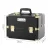Embellir Portable Cosmetic Beauty Makeup Case, Aluminum, 36x25x23cm, Black & Gold, Professional Organizer with Lock