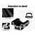 Embellir Portable Cosmetic Beauty Makeup Case, Aluminum Frame, Black Velvet Interior, 23x36x27cm, Adjustable Dividers