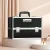 Embellir Portable Cosmetic Beauty Makeup Case, Aluminum Frame, Black Velvet Interior, 23x36x27cm, Adjustable Dividers Embellir Portable Cosmetic Beauty Makeup Case, Aluminum Frame, Black Velvet Interior, 23x36x27cm, Adjustable Dividers
