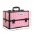 Embellir Portable Cosmetic Beauty Makeup Case, Grade-A Aluminium, Diamond Pink, 23x36x27cm, Lockable with Strap