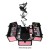 Embellir Portable Cosmetic Beauty Makeup Case, Grade-A Aluminium, Diamond Pink, 23x36x27cm, Lockable with Strap