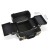 Embellir Makeup Case Beauty Trolley, Aluminum, 35x25x75cm, Gold & Black, 7-in-1 Cosmetic Organizer with Wheels