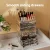 Embellir Acrylic Makeup Case, Clear Cosmetic Organizer with 12 Drawers, Portable Storage Box & Jewelry Holder